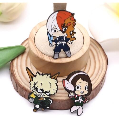 Brooch cartoon my hero Academy cosplay peripheral alloy BROOCH BADGE