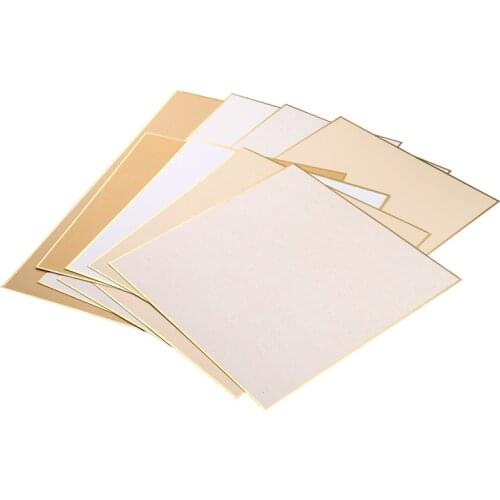 Xuan Paper Card Colorful Calligraphy Creation Watercolor Painting Mounting Paper Cards Carta Di Riso 10 Sheets Raw Xuan Paper