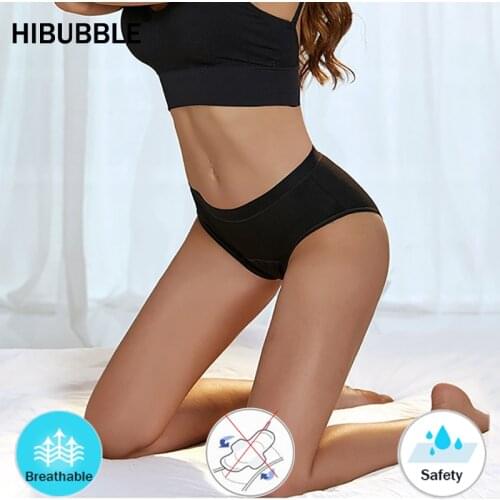Four-layer Bamboo Fiber Menstrual Period Panties Women Underwear Physiological Pants Leakproof Women Underwear Fast Absorption