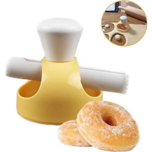 DIY Creative Donut Mold Doughnuts Cooking Cutter Desserts Bread Cutting Maker Cake Decorating Tools Kitchen Baking Accessories