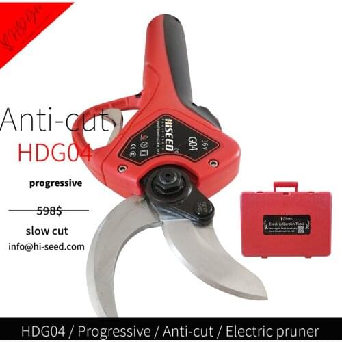 HDG04 40MM Electric Scissors Fruit Trees Cordless Garden Shears Household Thick Shears Portable Pruning Shears Powerful
