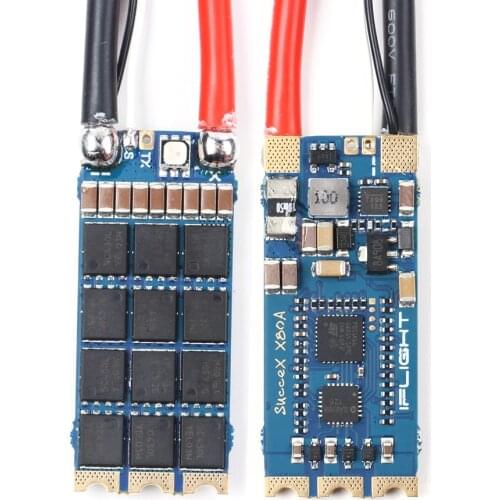 IFlight SucceX X80A 80A 2-8S BLHeli-32 bit X-Class Single ESC Supports DShot150/300/600/1200/MultiShot/OneShot for FPV