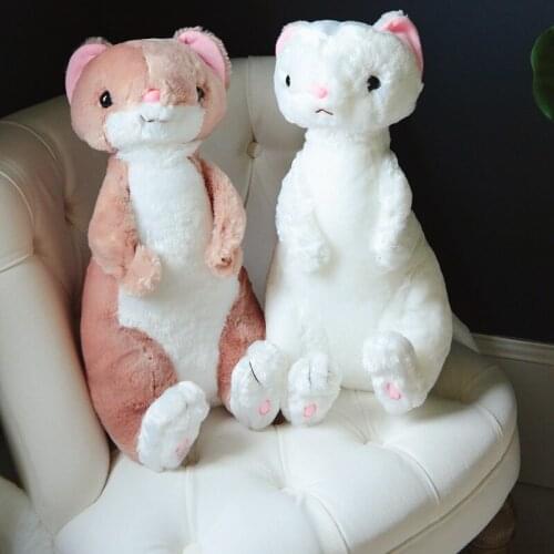 50cm Standing Posture Ferret Simulation Cute Cartoon Plush Toy Doll Doll Couple Personality Birthday Gift