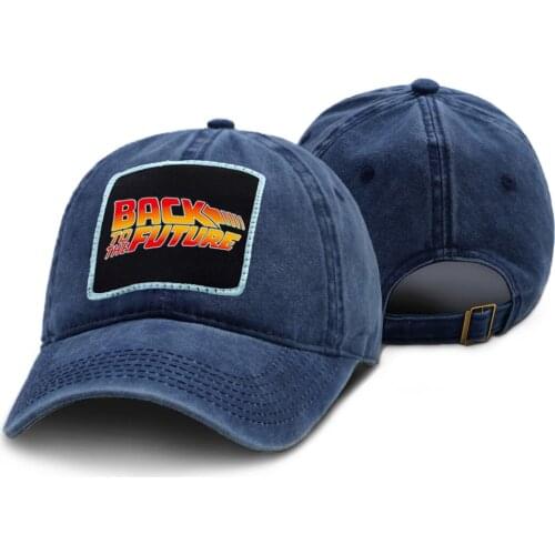 Back To The Future Adjustable Mens Baseball Cap Fashion Fitted Snapback Sunscreen Outdoor Caps 2020 Summer Casual Gorras Hombre