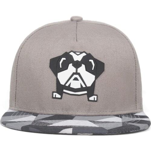 New Snapback Caps Hip Hop Male dog Baseball Cap Adult Snapback Men Women Hat Female Band Rock Baseball Flat Hats Fitted cap