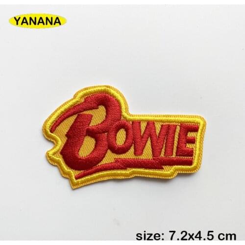 Rock Patches for Clothing DIY Stripes Written Words Sticker Clothes Stickers Apparel Garment Accessorie