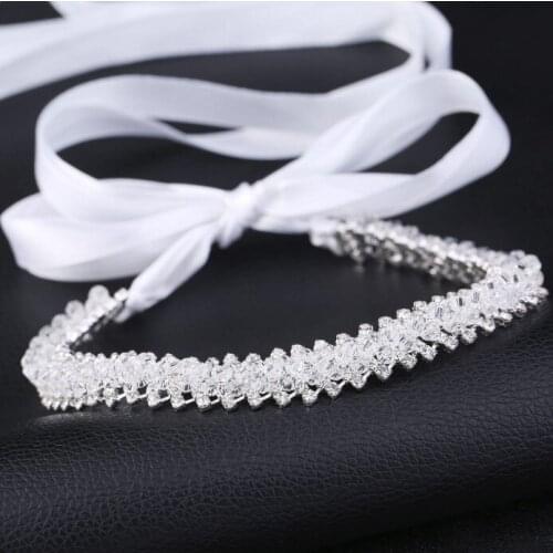 Luxury Crystal Princess Tiaras and Crown Headband Girls Women Bridal Prom Hairband Wedding Party Accessories Hair Jewelry