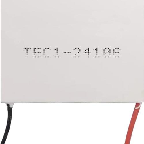 TEC1-24106 24V6A new semiconductor refrigeration film temperature resistant 200 degree cooling temperature difference 55*55*3.6M