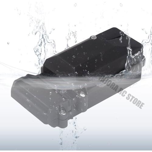 1PCS Black Plastic Radio Receiver Box Waterproof for 1/10 RC Crawler Car TRX-4 Axial SCX10 D90 Upgrade Part