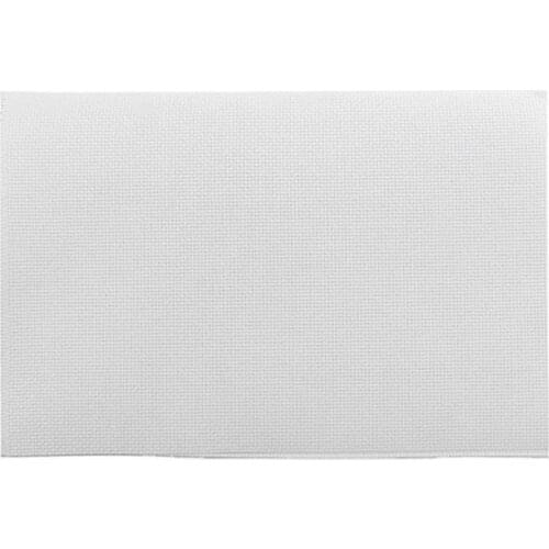 2PCS 30x40cm 100% Cotton Embroidery Aida Cloth Fabric Canvas 14 CT Cloth Craft Stitch Fabric DIY Needlework 8 Color Choice