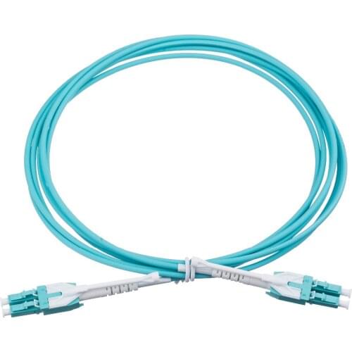 3 Meters Uniboot LC to LC Fiber Optic Cable 10G MultiMode Duplex Patch Cord OM3