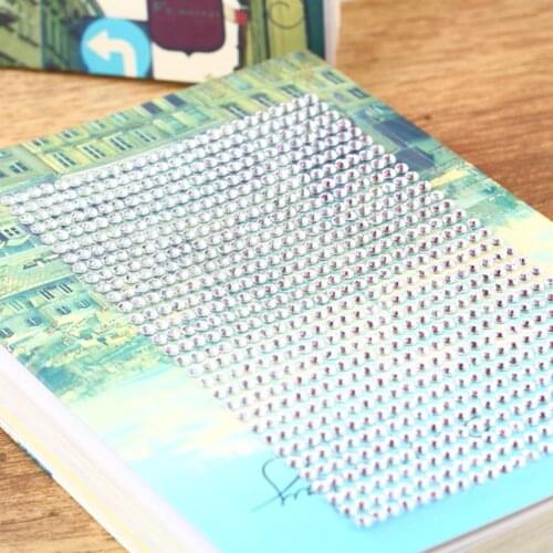 3mm Dazzling Resin Artificial Diamonds Car Mobile PC Decoration Nail Art Sticker