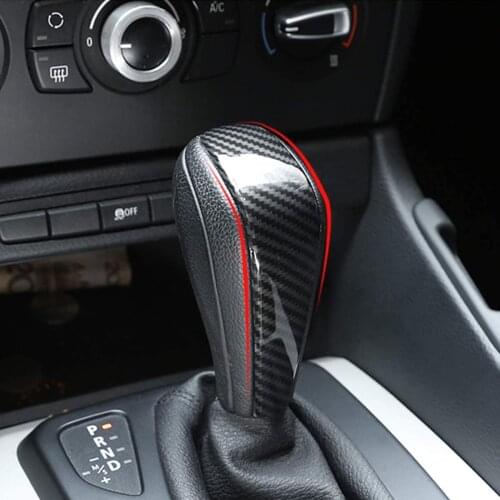 ABS Car Center Gear Shift Head Cover Trim For BMW E48 E61 E64 E65 E85 E86 E53 E81 E82 E87 E90 E91 E92 E93 F01 E87 1 Series 5