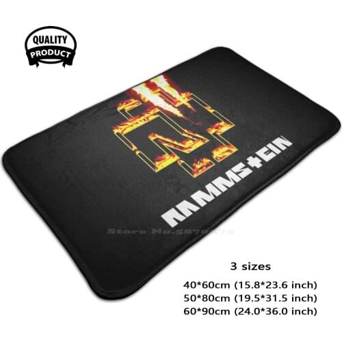 Api Membara Ramm Comfortable Door Mat Rug Carpet Foot Pad Muse Music Deff Tool American Music Logo Band America Dave Matthews