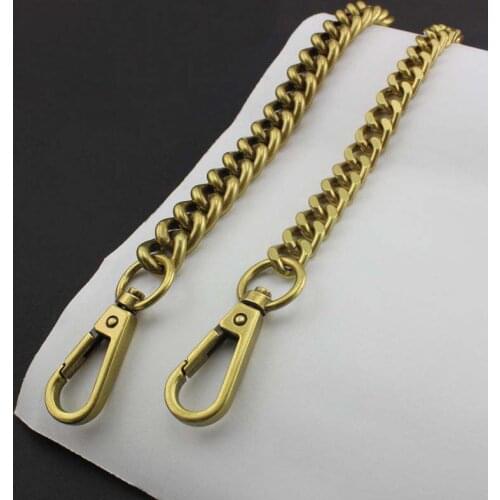 13mm 10mm NEW fashion Rainbow Aluminum iron Chain Bags Purses Strap Accessory Factory Quality Plating Cover Wholesale