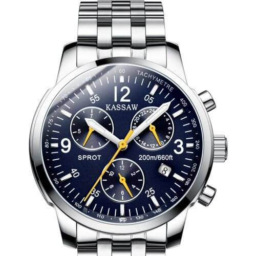 Luxury Automatic Watch Men Sports Self Winding Mechanical Wristwatch Fashion 40mm Stainless Steel Luminous Clocks Reloj Hombre