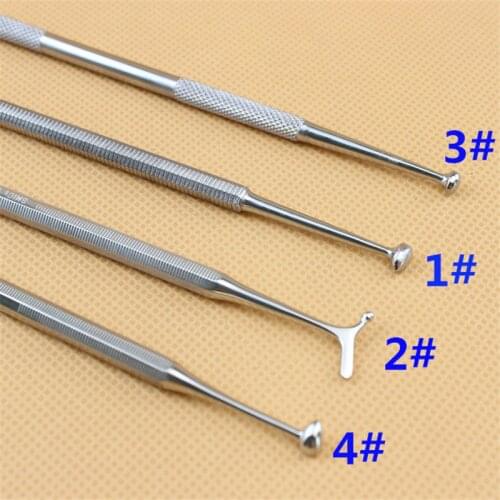 1Pcs Composite Dental Composite Filling Instrument spatula Amalgam Stainless Steel Double Ends Dentist Tools Instrument