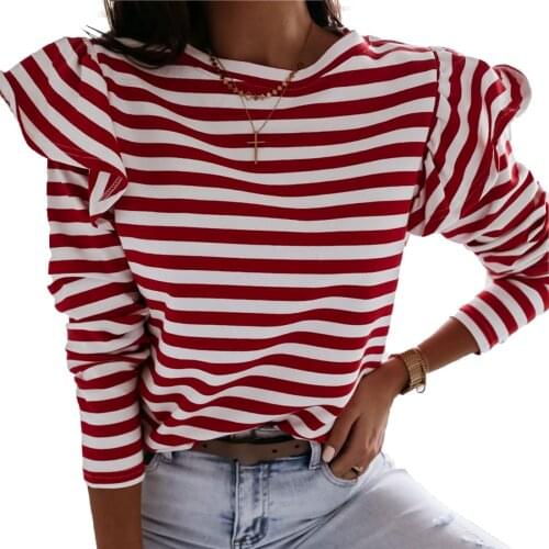 Женские полосатые футболки Lucakuins China At AliExpress