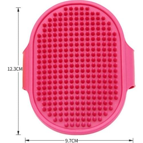 Massage Pet Shower Dog Brush Hair Remove Qualified Pet Dog Cat Bath Glove Brush Comb Rubber Hair Fur Grooming Massaging