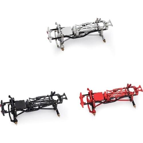 Metal Assembled Frame Chassis for 1/24 RC Crawler Car Axial SCX24 90081 Deadbolt Upgrade Parts Accessories