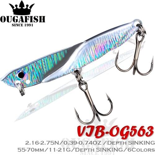 2021 Vibration Fishing Lure Weights 11-21g Jig Metal Saltwater Lures Waist Reinforce Bass Set Lures Trout Fish Artificial Pesca