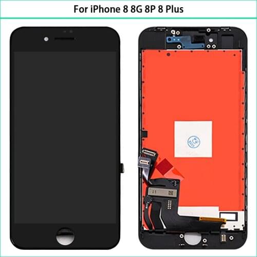 AAA LCD For iPhone 8 8 PLUS Display Touch Screen Assembly With 3D Force Touch Digitizer Assembly free tools