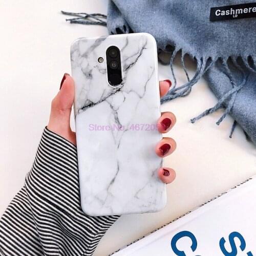 500pcs Luxury Marble Case on For Coque Huawei P20 Lite Case Cover Soft Gel TPU Silicone For Huawei P20 Pro