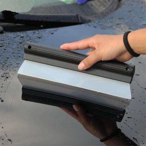 Car Windshield Window Glass Soft Silicone Water Drying Blade Wiper Cleaning Scraper Car Washing Tools for Auto Windows