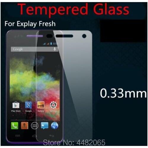 Explay fresh Tempered Glass 9H Protective Film Front Guard Screen Protector for Explay fresh / Wiko Rainbow Verre Trempe Saver