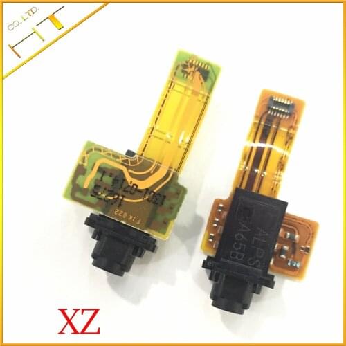 1pcs new Original tested for Sony Xperia XZ Premium Audio Earphone Jack Model Flex Cable Headphone Jack Earpiece flex