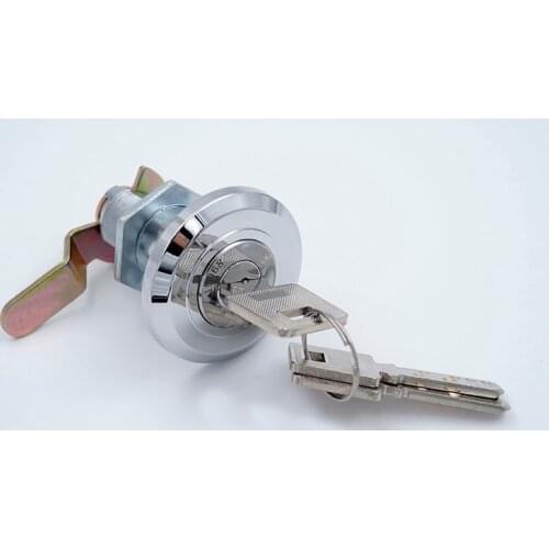 1PC Fire Door Lock With Keys For Panic Exit Device /Safe Lock Cylinder Deposit Box CamLock