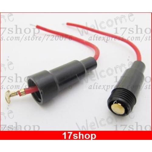 100 Pcs AGC Fuse Holder for 6x30mm In-line screw type with wire