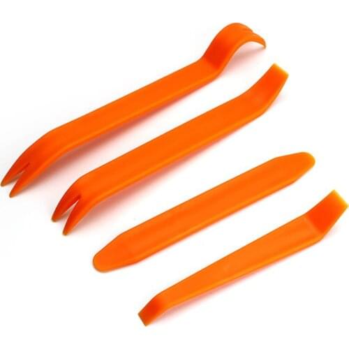 4pcs/set Car Panel Removal Tools Automobile Radio Panel Door Clip Trim Dash for Removal Installer Pry Repair Tool DIY Repairing