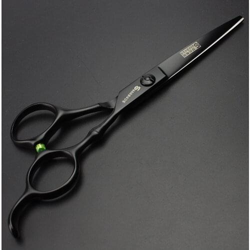 6.0"Sale Purple diamond Japanese Hair Scissors Cheap Hairdressing Scissors Shears Hairdresser Shaver Haircut scissors