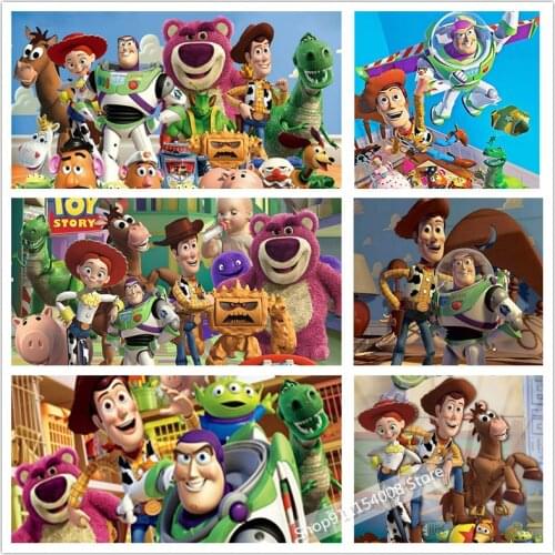 Disney Full spuare&Round 5D Toy Story diamond painting DIY diamond embroidery Cross Stitch Rhinestone mosaic decor gift for kids