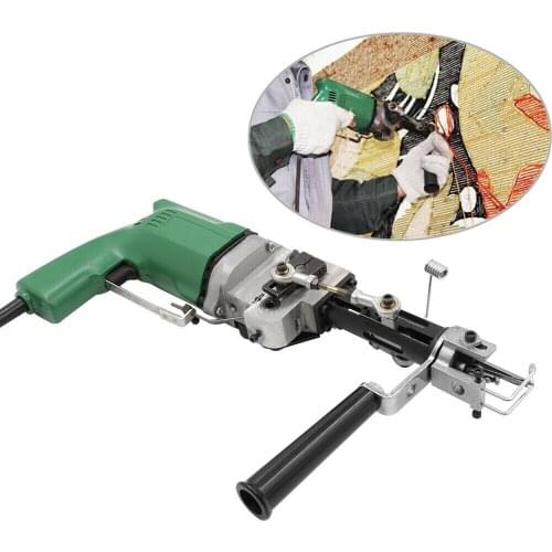 Electric Carpet Hand Tufting Gun Cut Pile or Loop Pile Weaving Flocking Rug Tufting Machine Cut Wall Tapestries Hand Tufting Gun