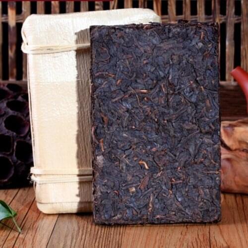 More than 15 Years older Pu'er Tea Chinese Yunnan Old Ripe pu'er 250g China Tea Health Care Pu'er Tea Brick For Weight Lose Tea