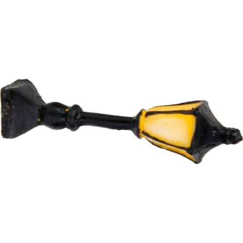 Dollhouse Miniature Street Light Lamp Square Single Lamp Landscape Bonsai Classic Toys Doll House Decoration for Children Kids