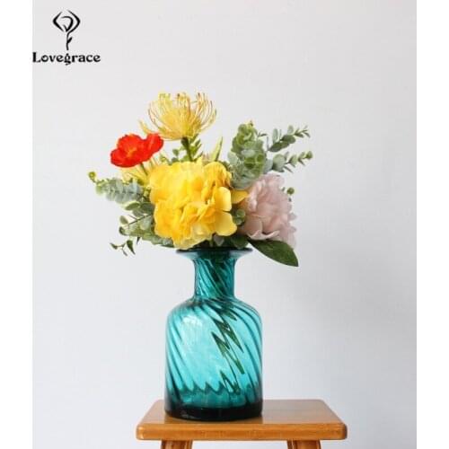 Lovegrace Wedding Bouquet for Bridesmaid Bridal Bouquet Artificial Wedding Flowers Bridal Bouquet Marriage Supplies Home Decor