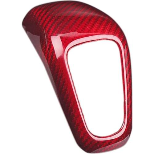 Carbon Fiber Modification Parts for Interior Gear Lever Heads for Porsche Panamera 970 971 Macan 718 911 Cayenne