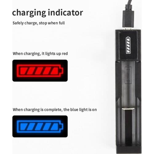 New 1PC 18650 Smart Charger For 18650 3.7v Rechargeable Li-ion Battery Station Cradle