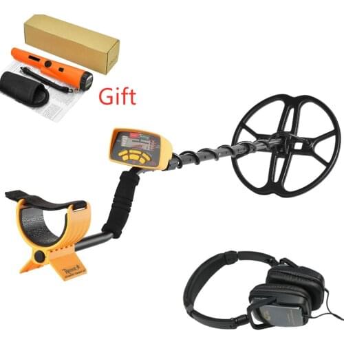 Underground Metal Detector Professional MD6350 Treasure Hunter Gold Detector LCD Display Metal Detector Gift GP Metal Detector