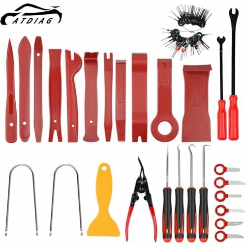 Hot Sale Remover Removal Puller Pry Tool Car Door Panel Trim Upholstery Retaining Clip Plier Tool Hand Tool Set