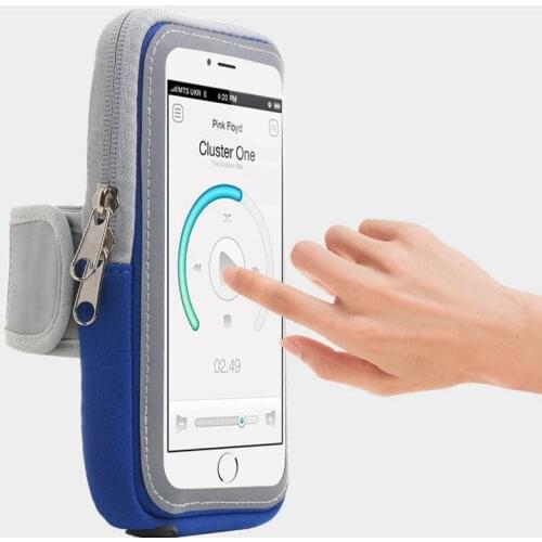 Sports Running Armband Waterproof Mobile Phones Phone Arm Band Brassard Telephone Holder Arm Cases Pouch For iphone X 8 Plus