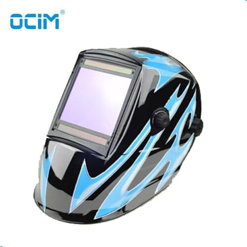 Big Viewing Area 100 x 93 mm Solar Powered Welding Helmet Welding Mask TFM9801123