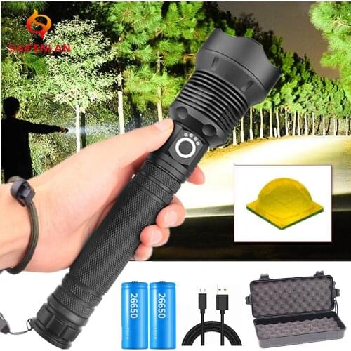 USB Rechargeable LED Flashlight xhp70.2 Powerful Flashlight 18650 26650 USB Torch xhp70 Lantern Tactical Hunting Lamp Hand Light