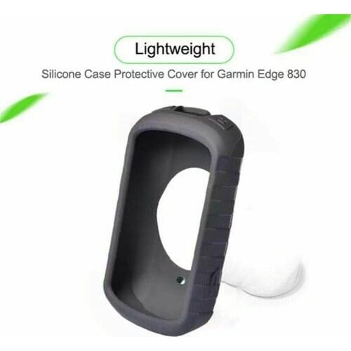 For Garmin Edge 830 Protective cover MTB Cycling Black Silicone Case Film