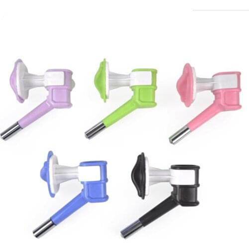 1Pc Pet Dog Cat Water Dispenser Hanging Bottle Water Beverage Fountain Head Feeder Bowl Water Dispenser Pet Supplies