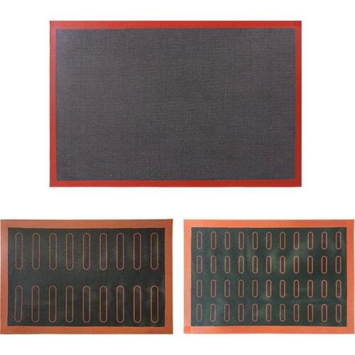 Non-Stick Silicone Baking Mat Pad Cookie Baking Gadget Cake Bakeware Pastry Tools For Kitchen Rolling Dough Mat