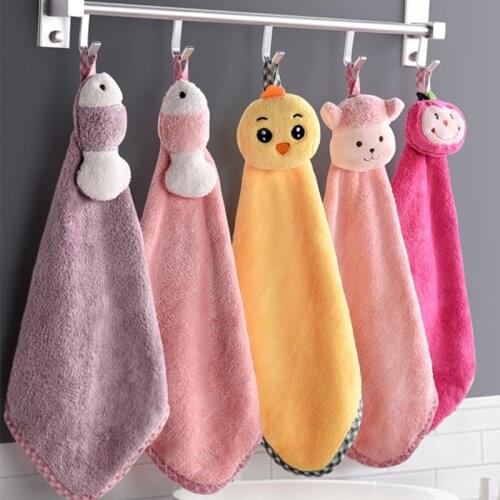 Free shipping Cartoon doll child towel super absorbent Comfort towel coral cashmere thicken cute baby towel variety optional